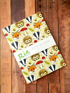 Woodland Animal A6 Notebook