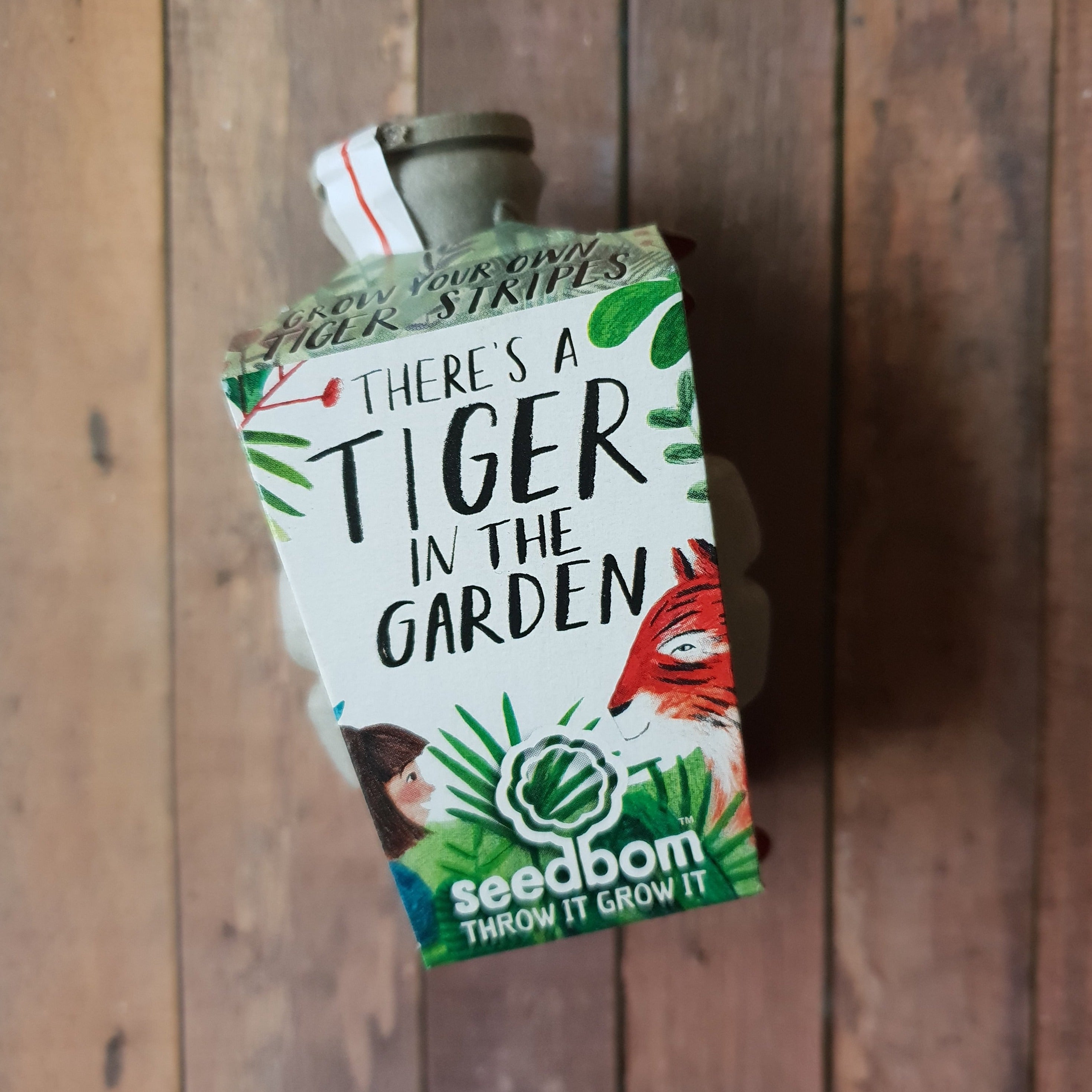 Kabloom Seedbom - There's a Tiger in the Garden!