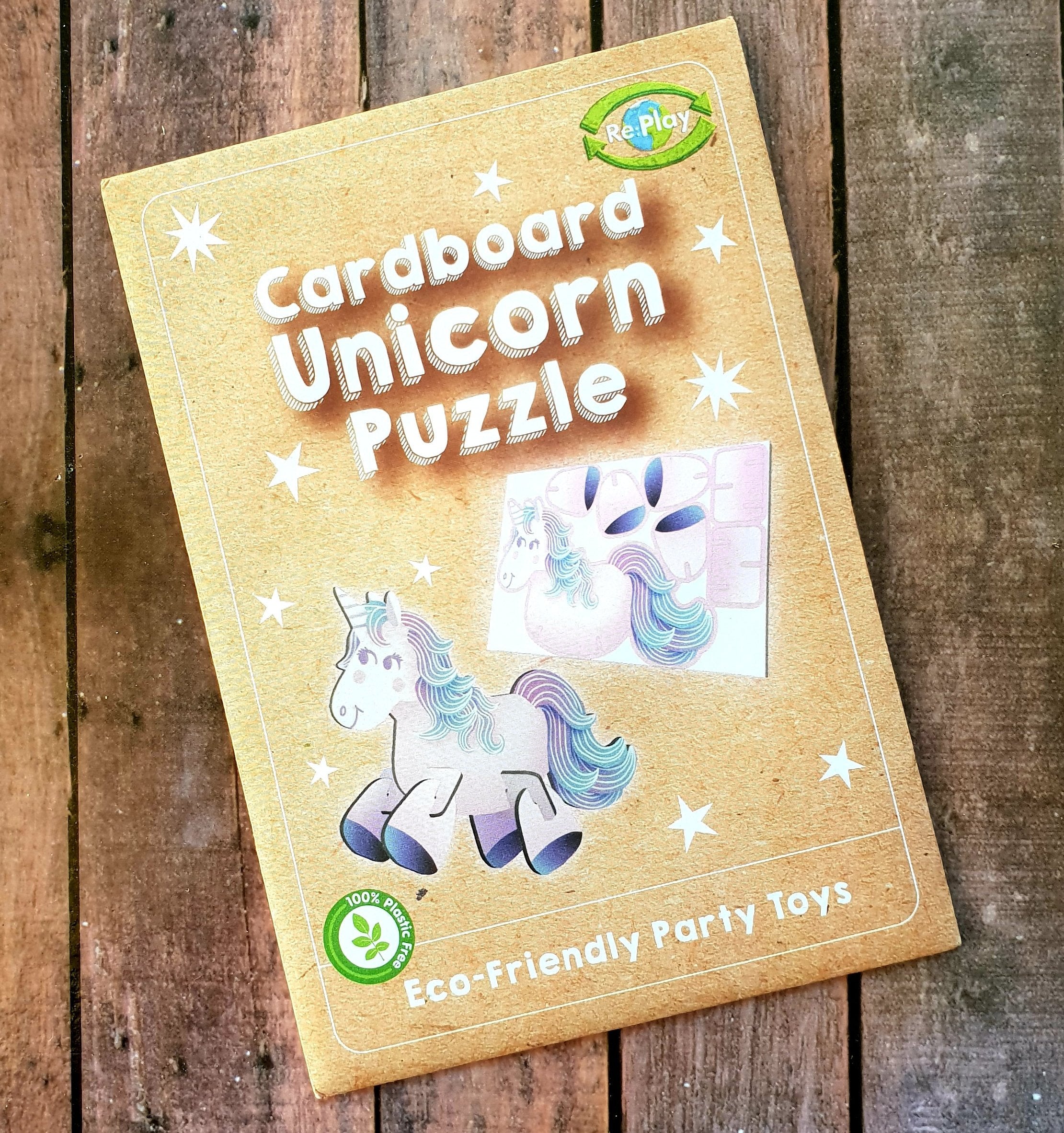 Cardboard Unicorn Puzzle