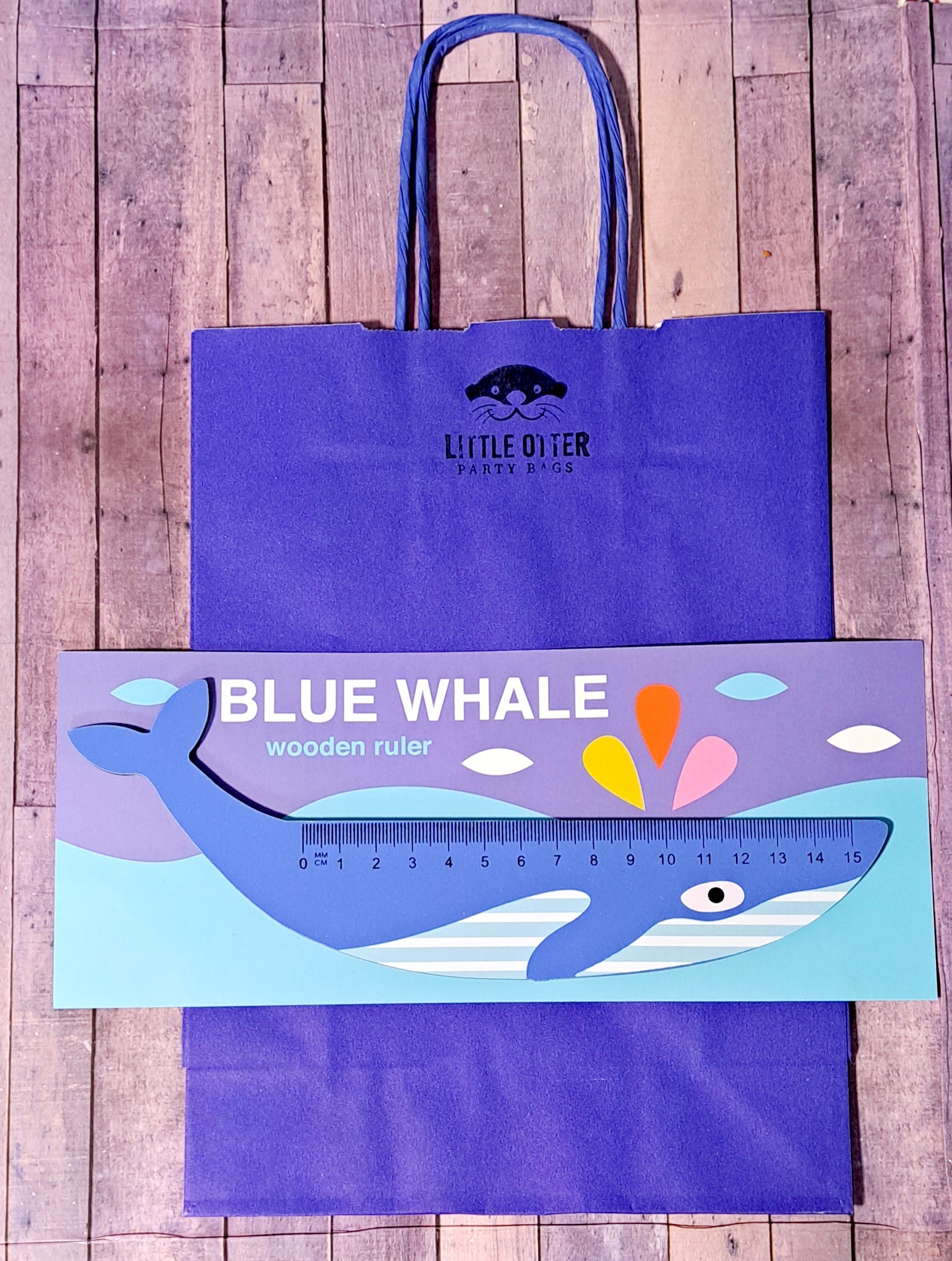Blue Whale Party Bag