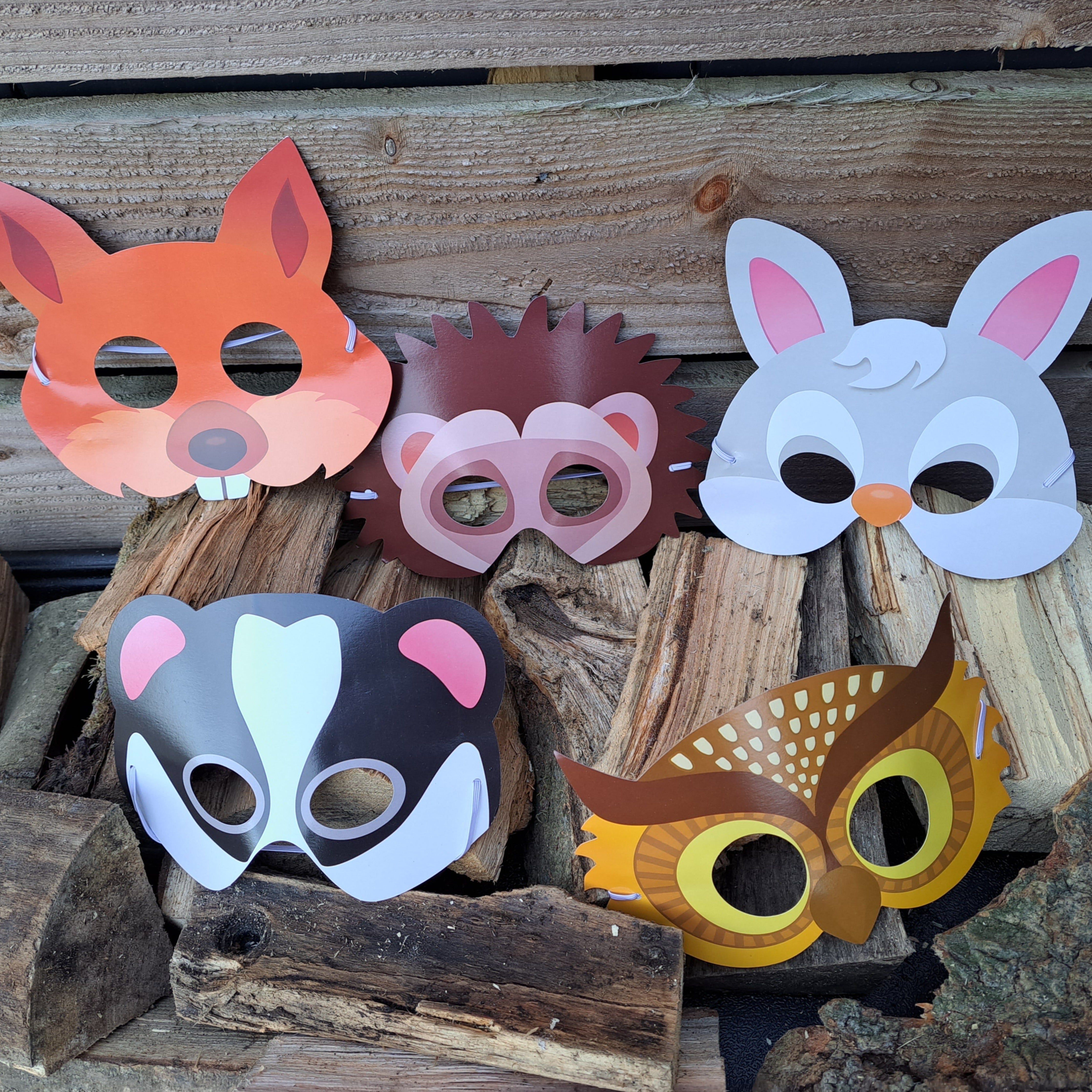 Wildlife Paper Masks