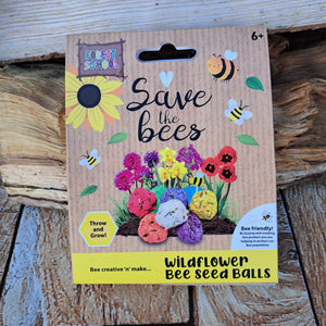 Make Your Own Wildflower Bee Seed Balls