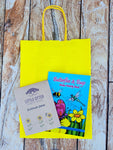 Butterflies and Bugs Plastic Free Party Bag - Sunflower Seeds