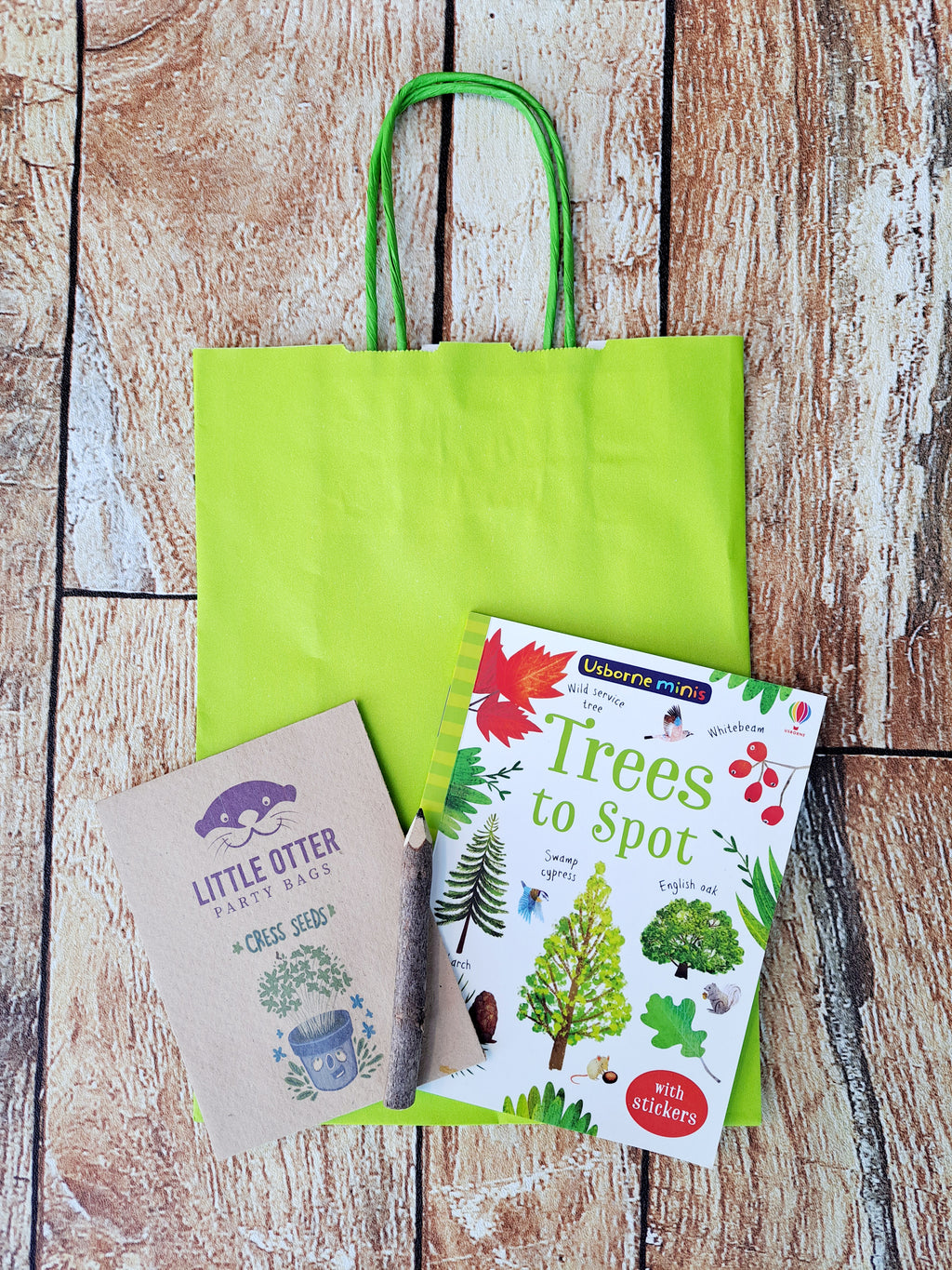 Usborne Spotters Guide Trees Party Bag