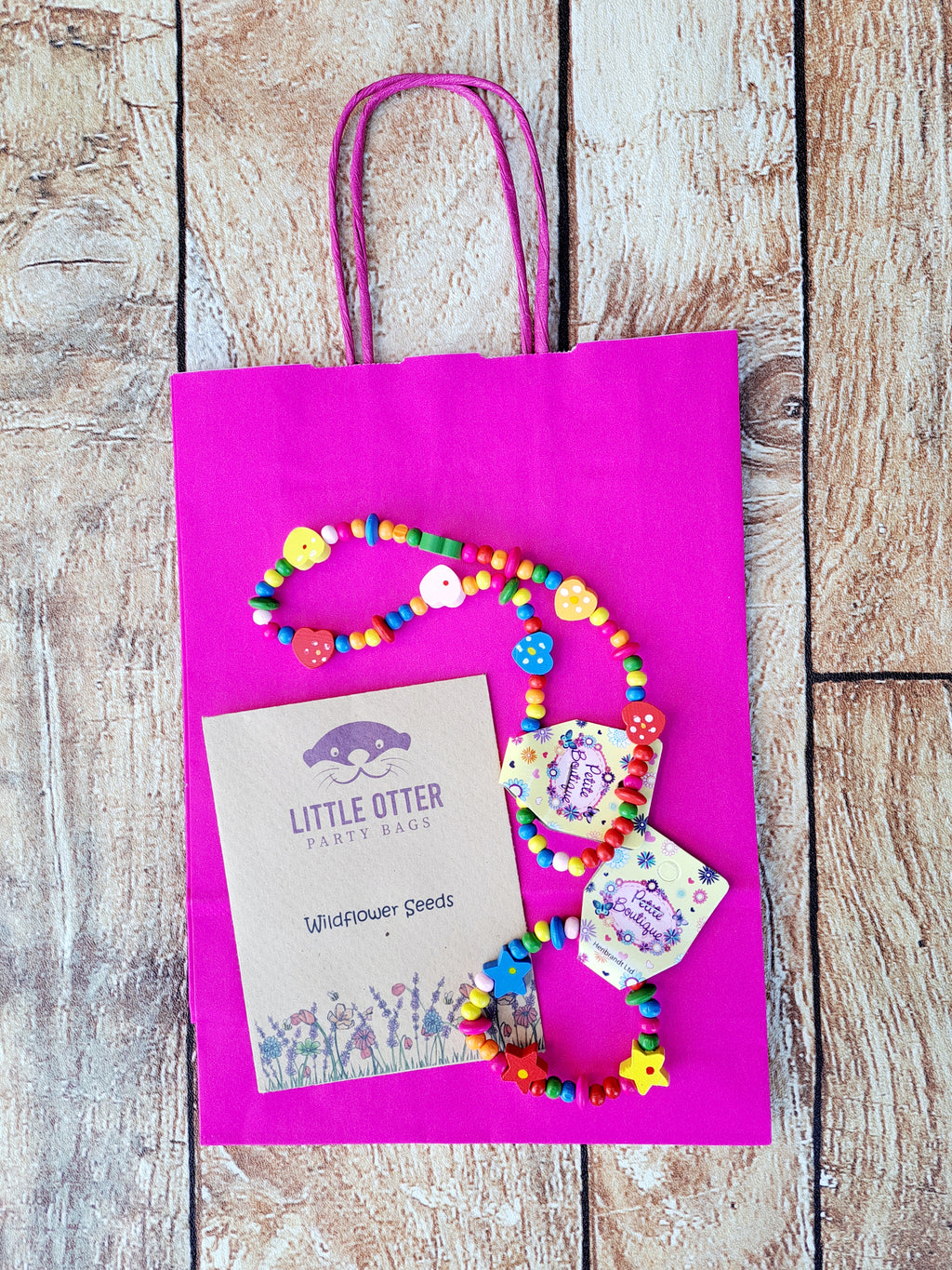 Wildflowers and Jewellery Plastic Free Party Bag