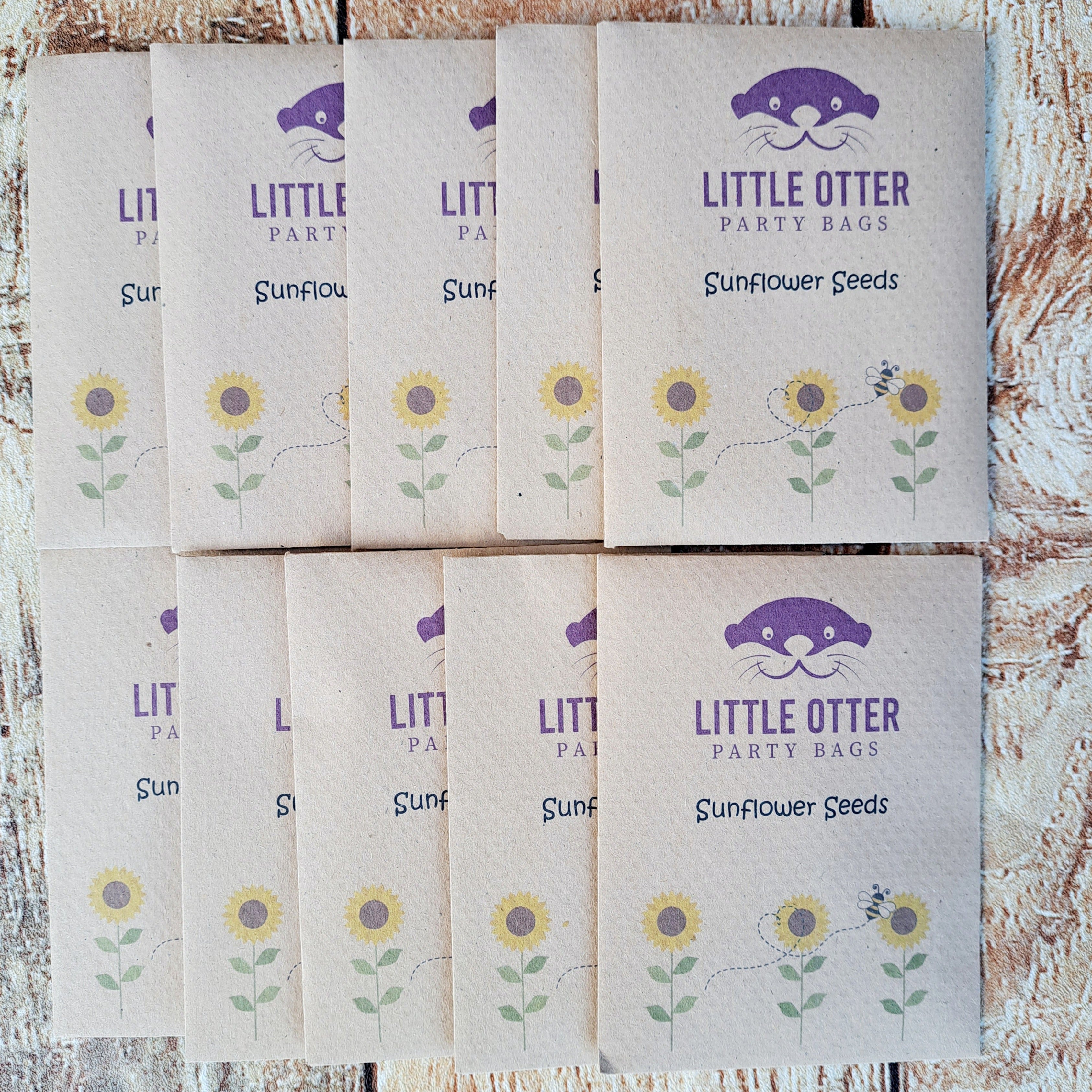 Sunflower Seed Party Bag Fillers